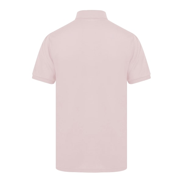 Henbury Herr Kortärmad 65/35 Pique Poloskjorta 3XL Rosa Pink 3XL