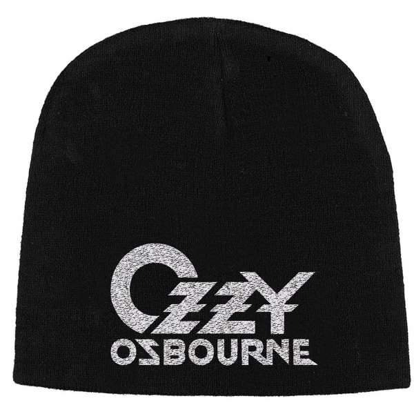 Ozzy Osbourne Unisex Adult Logo Beanie One Size Svart Black One Size