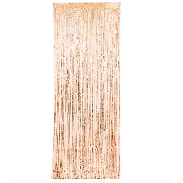 Unik metallisk dörrgardin One Size Rose Gold Rose Gold One Size