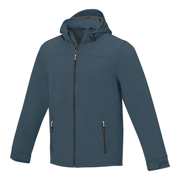 Elevate Langley Softshelljacka för män M Hale Blue Hale Blue M