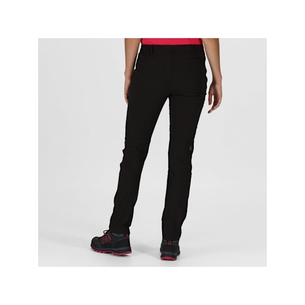 Regatta Highton Vandringsbyxor för Kvinnor/Dam Storlek 12L UK Svart Black 12L UK