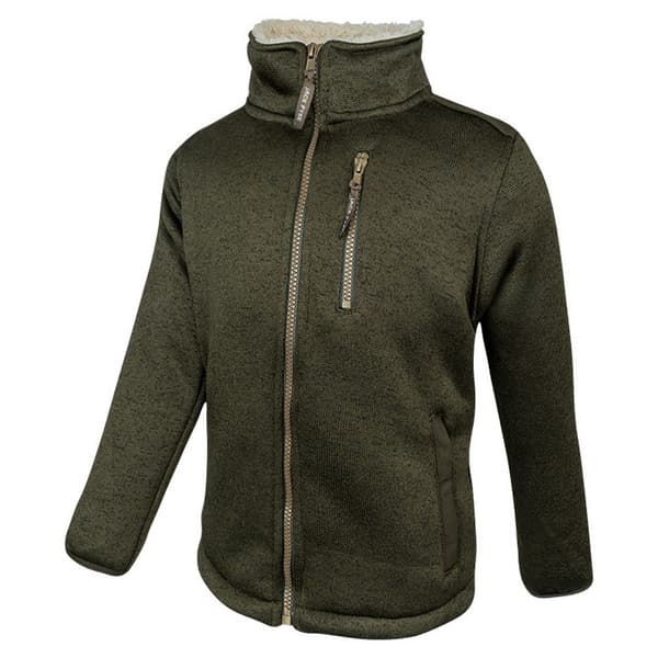 Jack Pyke Skandinavisk Fleecejacka för Barn/Ungdomar 7-8 År D Dark Olive 7-8 Years