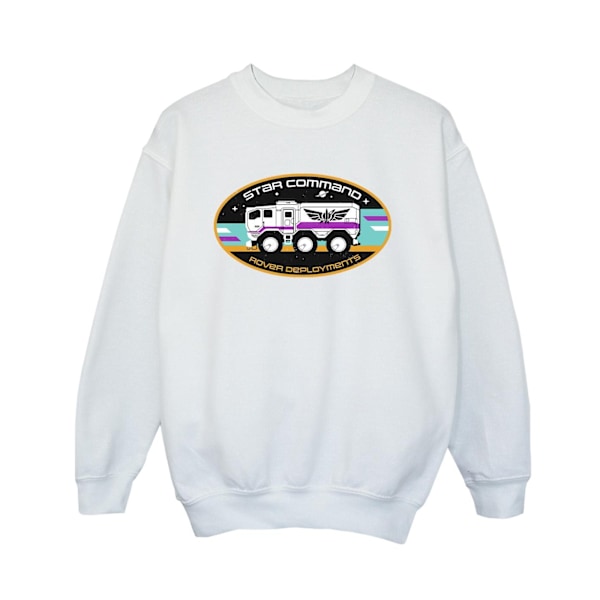 Disney Boys Lightyear Rover Deployment Sweatshirt 5-6 år Vit White 5-6 Years