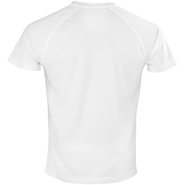 Spiro Adults Unisex Impact Aircool Tee XL Vit White XL