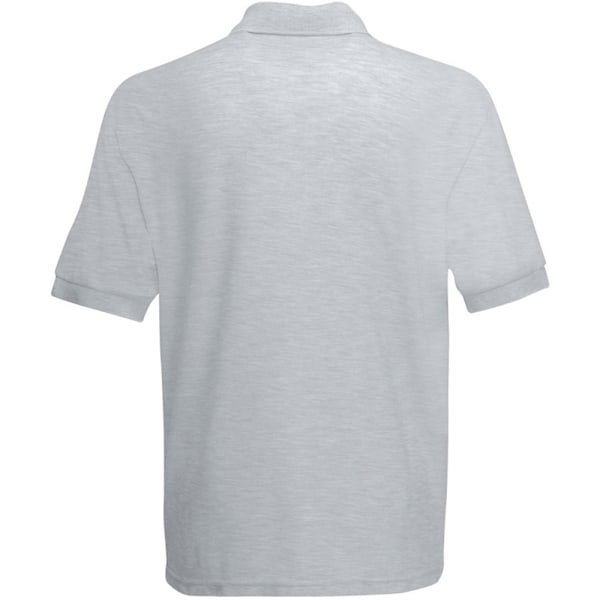 Fruit of the Loom Barn/Barn Pique Kortärmad Poloskjorta Heather Grey 14-15