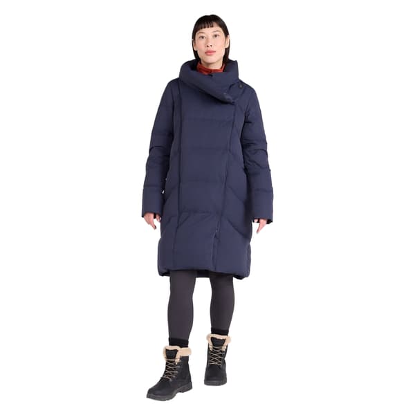 Mountain Warehouse Dam/Dam Cosy Extreme II Wrap Dunjacka Navy 18 UK