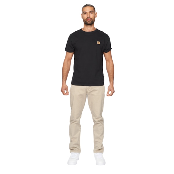 Duck and Cover Herr Franztown Slim Chinos 30R Stone Stone 30R