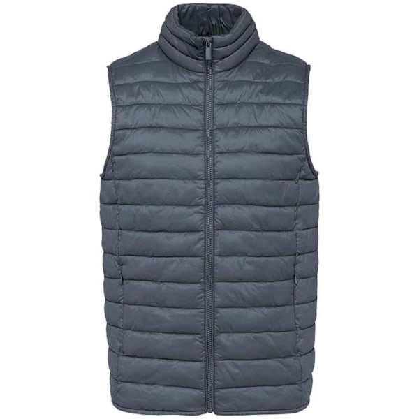 Native Spirit Herrarnas Lätta Återvunna Body Warmer XXL Mineralgrå Mineral Grey XXL