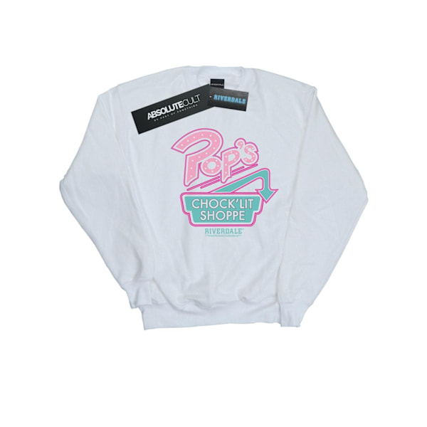 Riverdale Pops Logo Sweatshirt XXL Vit White XXL