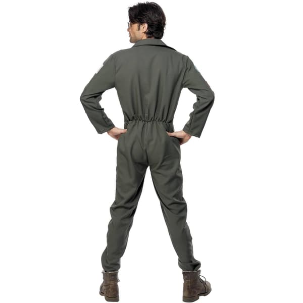 Top Gun Herr Kostymset L Grön Green L