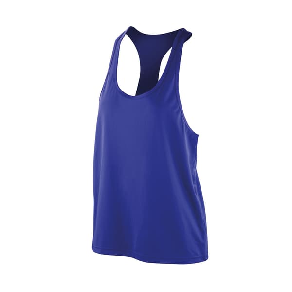 Spiro Dam/Kvinnor Softex Stretch Ärmlös Tank Top M Svart Black M