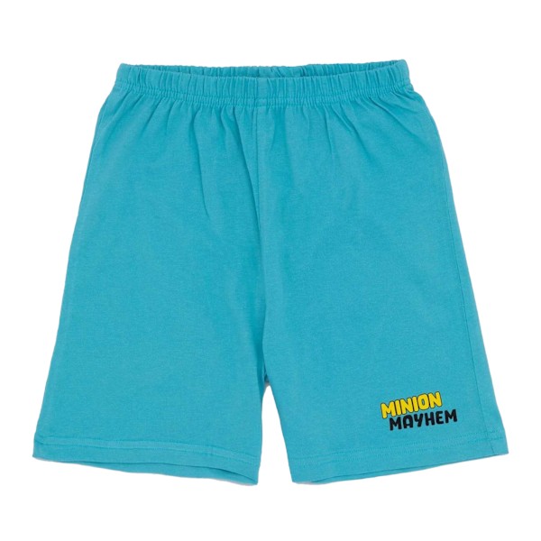 Minions Boys Mayhem Kort Pyjamas Set 6-7 År Grå/Blå/Gul Grey/Blue/Yellow 6-7 Years