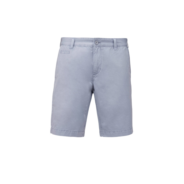 Kariban Herr Washed Effect Bermuda Shorts 42 Washed Smokey Blue Washed Smokey Blue 42