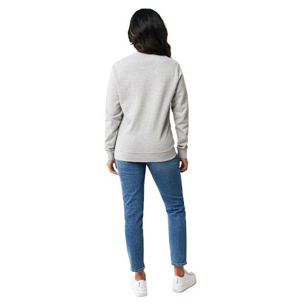 Iqoniq Unisex Vuxen Denali Återvunnen Bomull Ofärgad Sweatshirt 4X Heather Grey 4XL