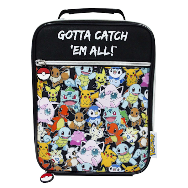 Pokemon Gotta Catch Em All Lunch Bag One Size Svart Black One Size