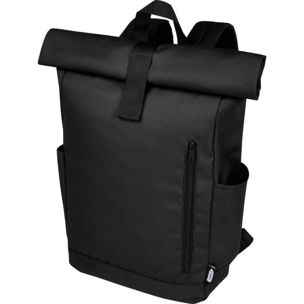 Omärkt Byron Roll Up 18L Ryggsäck One Size Solid Svart Solid Black One Size