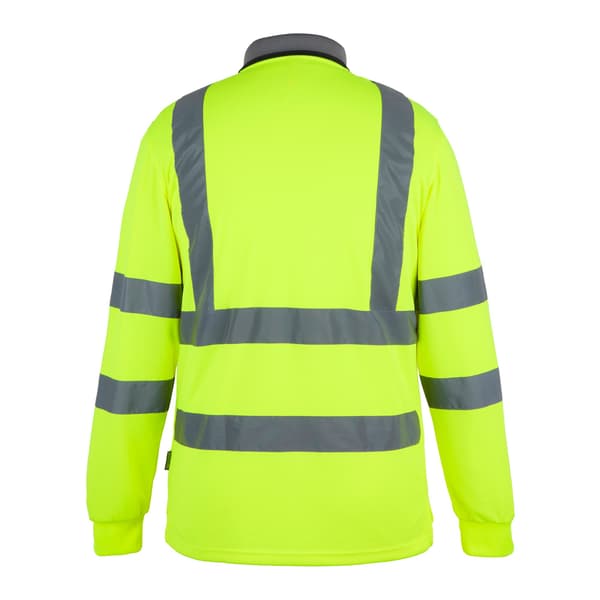 Regatta Herr Pro Contract Varsel Långärmad Pikétröja S Gul Yellow S