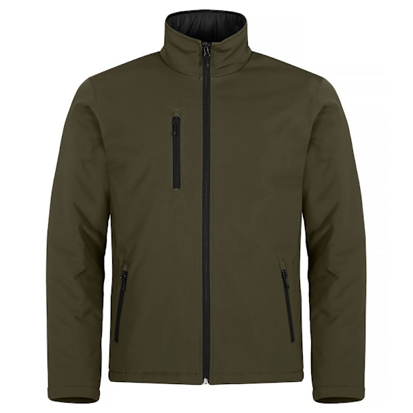 Clique Vadderad Soft Shell Jacka Herr XL Dimgrön Fog Green XL