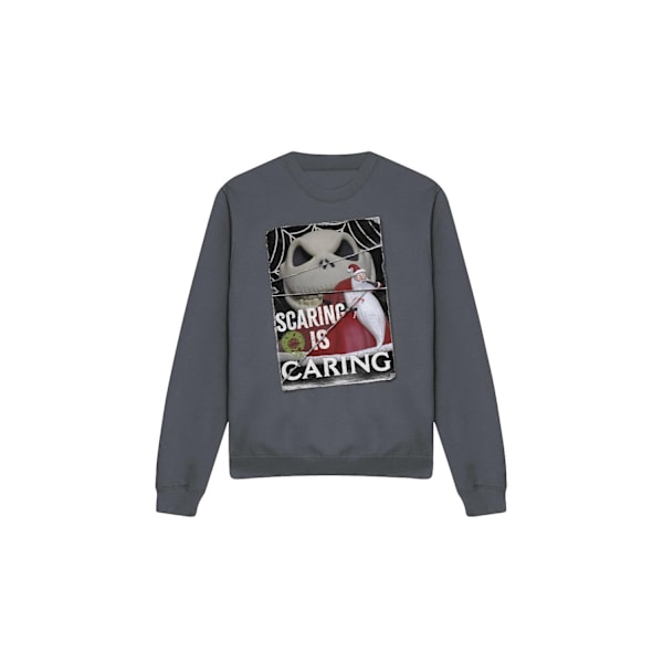 The Nightmare Before Christmas Unisex Vuxen Scaring Is Caring S Charcoal L