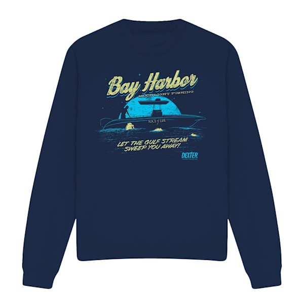 Dexter Unisex Vuxen Moonlight Fiske Tröja L Marinblå Navy L