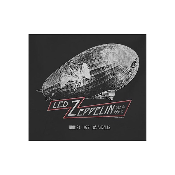Amplified Womens/Ladies Dazed And Confused Led Zeppelin Crop To Charcoal L