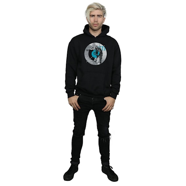 Star Wars Herr Boba Fett Bounty Hunter Cirkel Hoodie M Svart Black M