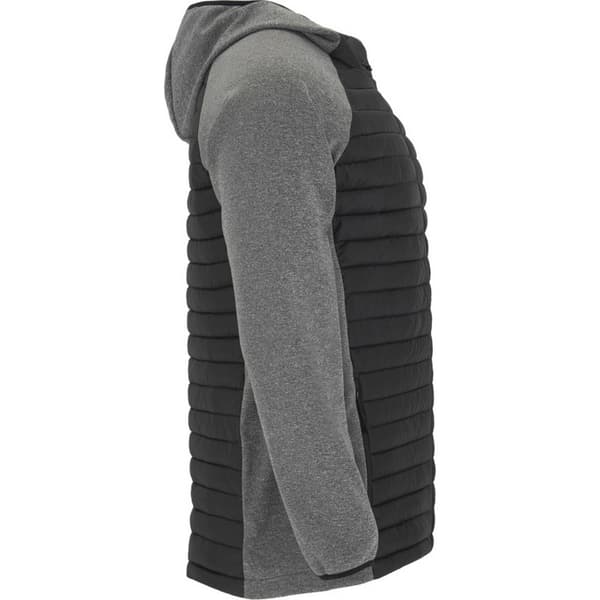 Roly Unisex Vuxen Minsk Vadderad Jacka M Solid Svart/B Solid Black/Black Heather M