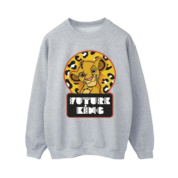 Disney Dam/Damer The Lion King Future Simba Sweatshirt M Sp Sports Grey M