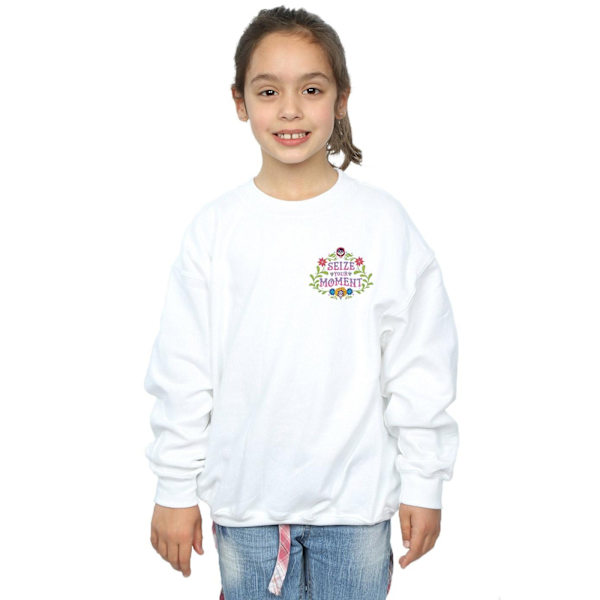 Disney Girls Coco Seize Your Moment Sweatshirt 5-6 år Vit White 5-6 Years