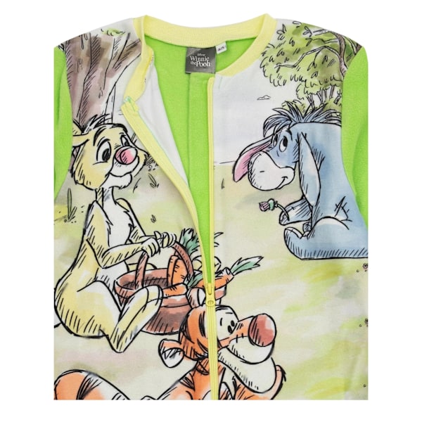 Winnie the Pooh Barnkläder/Barnkaraktär Pyjamas 18-24 Månader Green/Yellow 18-24 Months