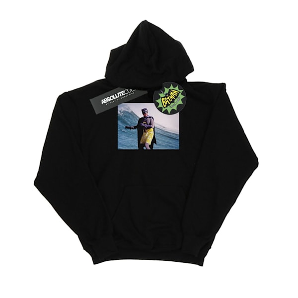 DC Comics Herr Batman TV-serie Surfing Still Hoodie M Svart Black M