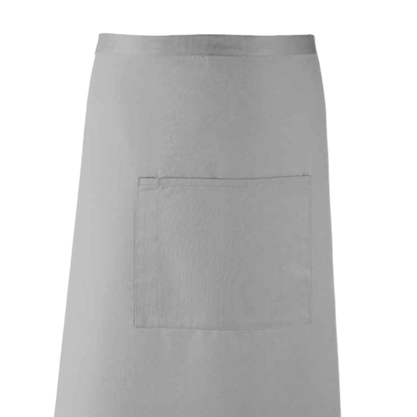 Premier Colours Bar Apron One Size Silver Silver One Size