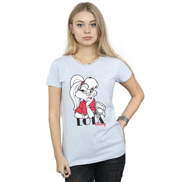 Looney Tunes Dam/Damer Klassisk Lola Bunny T-shirt M Sport Sports Grey M