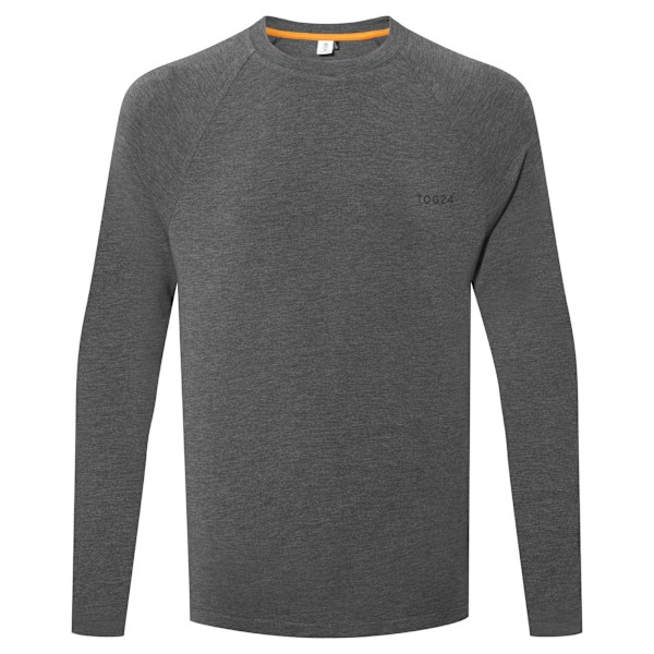 TOG24 Clamber långärmad topp M mörkgrå melerad Dark Grey Marl M
