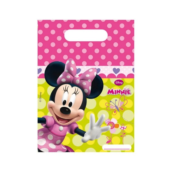 Disney Minnie Mouse-festpåsar (6-pack) En storlek Flerfärgad Multicoloured One Size