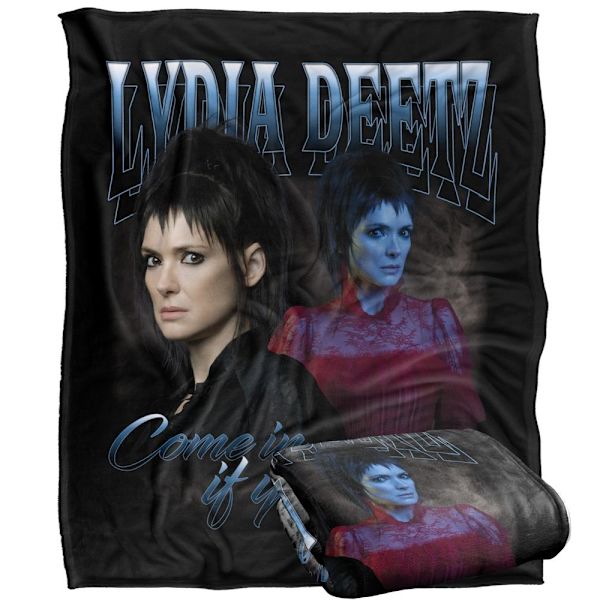 Beetlejuice Lydia Deetz Filt En Storlek Flerfärgad Multicoloured One Size
