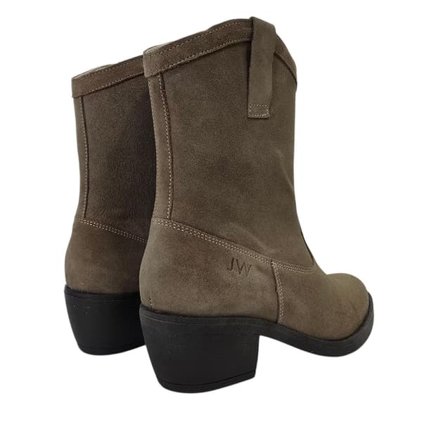 Jack Wills Dam Dalida Mocka Blockklack Westernstövlar Taupe 7 UK