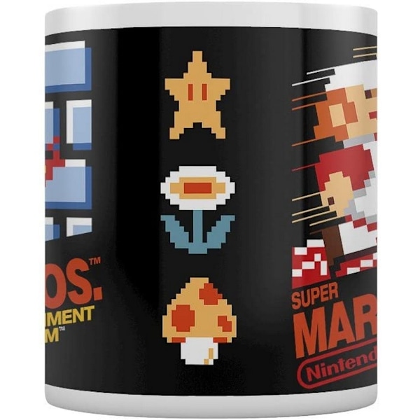 Super Mario NES Cover Mug En Storlek Flerfärgad Multicoloured One Size