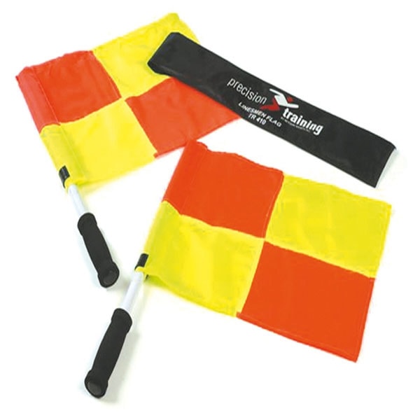 Precision Unisex Adult Linesman Flag Set One Size Gul/Orange Yellow/Orange/Black One Size