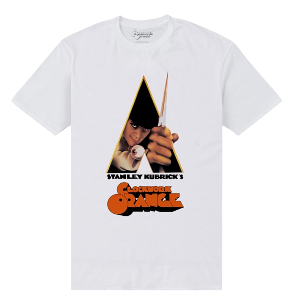 A Clockwork Orange Unisex Vuxen T-shirt XL Vit White XL