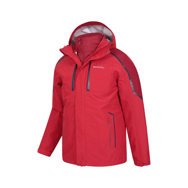 Mountain Warehouse Herr Zenith Extreme III 3-i-1 Vadderad Jacka Red L