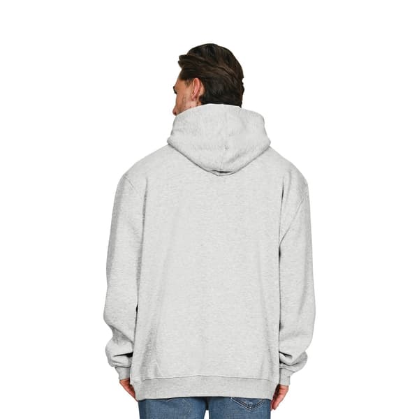 Casual Classics Herr Ringspun Bomull Hög Oversized Hoodie S Ask Ash Grey S