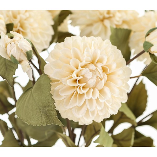 Hill Interiors Dahlia Konstgjord Blomma One Size Vit/Grön White/Green One Size