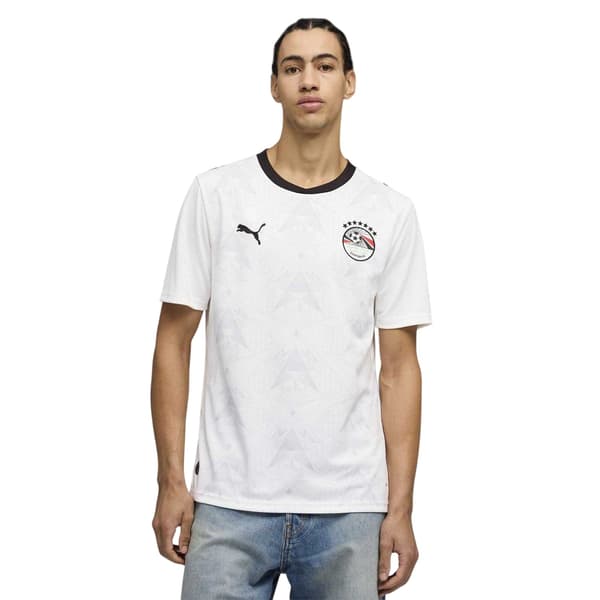 Puma Herr VM 2026 Egypten Bortatröja M Vit/Grön White/Green M