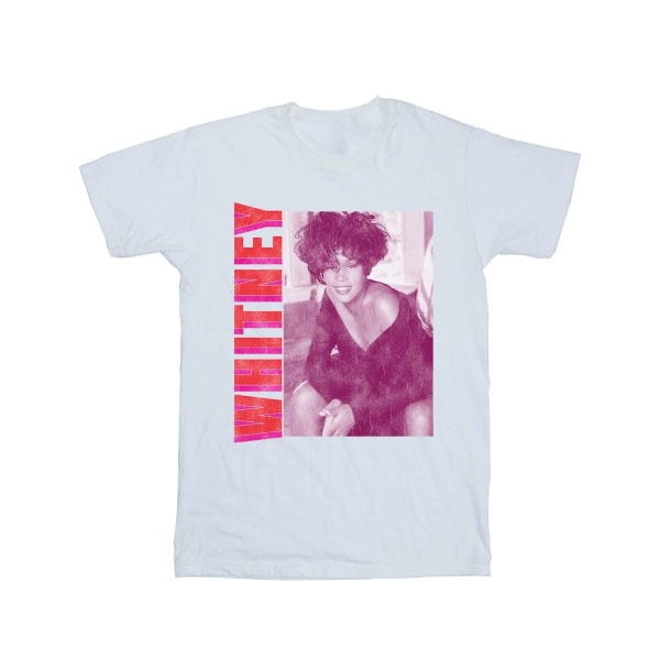 Whitney Houston Mens WHITNEY Pose T-Shirt 5XL Vit White 5XL