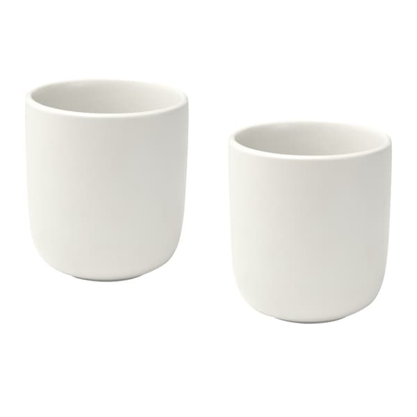 Seasons Keramik 200ml Espressokopp (2-pack) One Size Vit White One Size