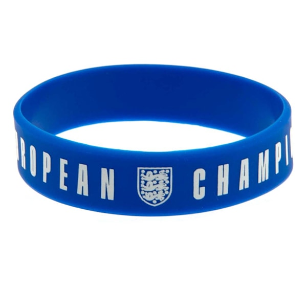 England Lionesses European Champions Crest Silikonarmband O Blue/White One Size