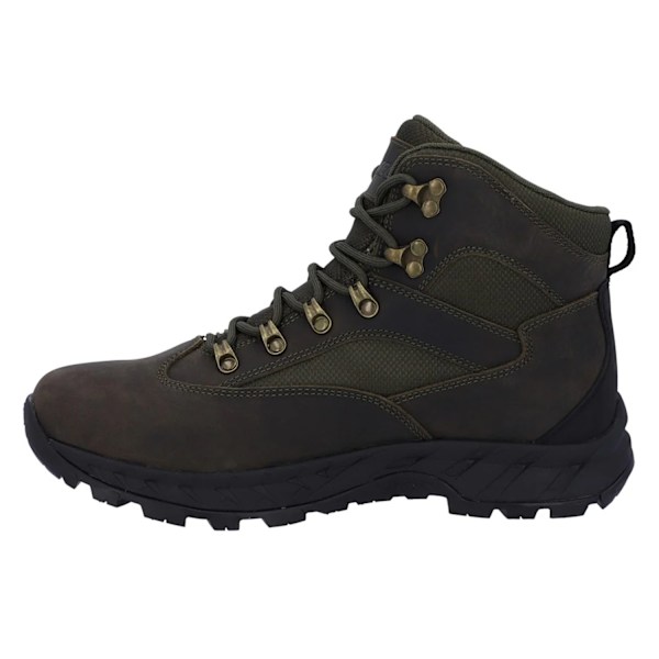 Hi-Tec Euro Trail Vandringskängor för Herr 12 UK Khaki Grön Khaki Green 12 UK