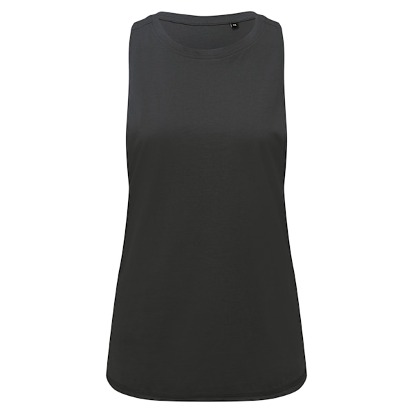 TriDri Dam/Kvinnor Ekologisk Tank Top XS Charcoal Charcoal XS