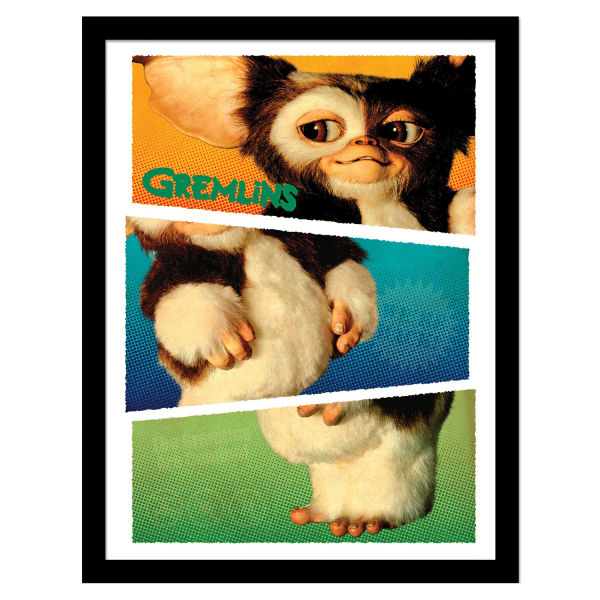 Gremlins Breakdown Gizmo Print 40cm x 30cm Flerfärgad Multicoloured 40cm x 30cm